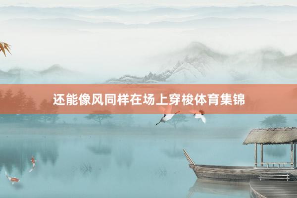 还能像风同样在场上穿梭体育集锦