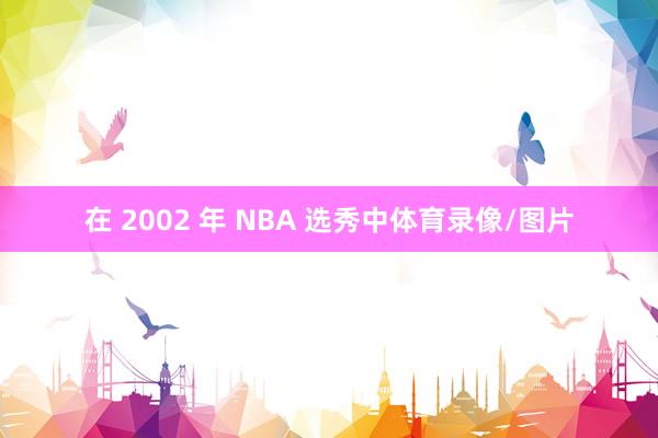 在 2002 年 NBA 选秀中体育录像/图片